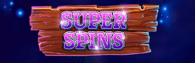 Recurso Super Spins no jogo de slot Hope Diamond